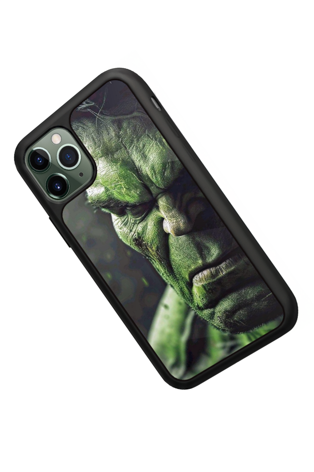 iPhone 11 Pro Uyumlu Hulk Tasarımlı Glossy Premium Kılıf