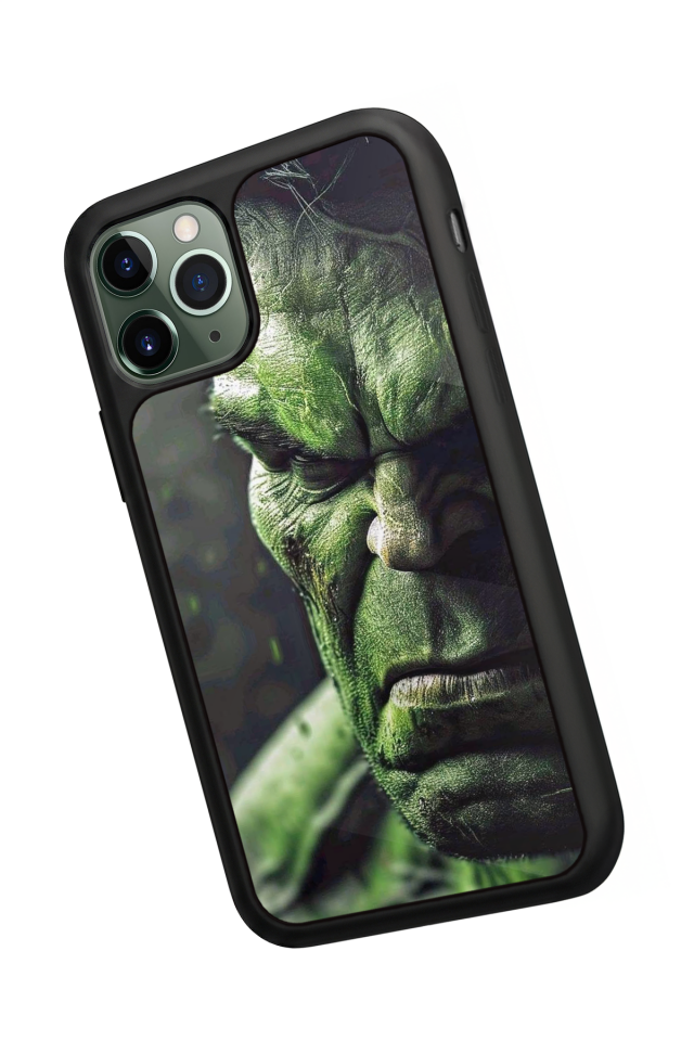 iPhone 11 Pro Uyumlu Hulk Tasarımlı Glossy Premium Kılıf