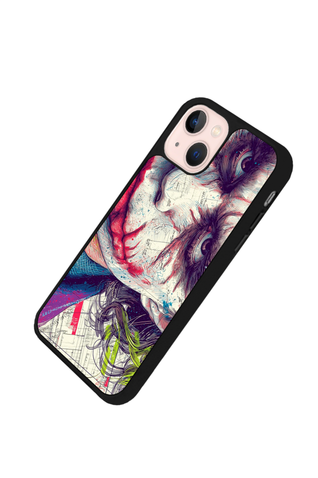 iPhone 15 Uyumlu Joker Tasarımlı Glossy Premium Kılıf