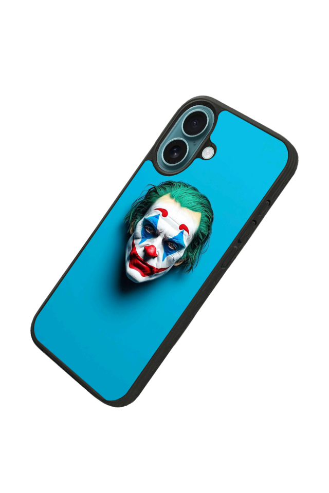 iPhone 16 Plus Uyumlu Joker Tasarımlı Glossy Premium Kılıf
