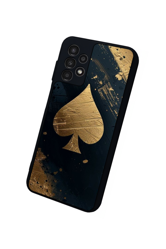 Samsung Galaxy A13 Uyumlu Kart Tasarımlı Glossy Premium Kılıf