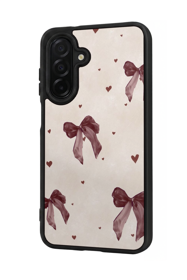 Samsung Galaxy A36 Uyumlu Kurdele Tasarımlı Glossy Premium Kılıf