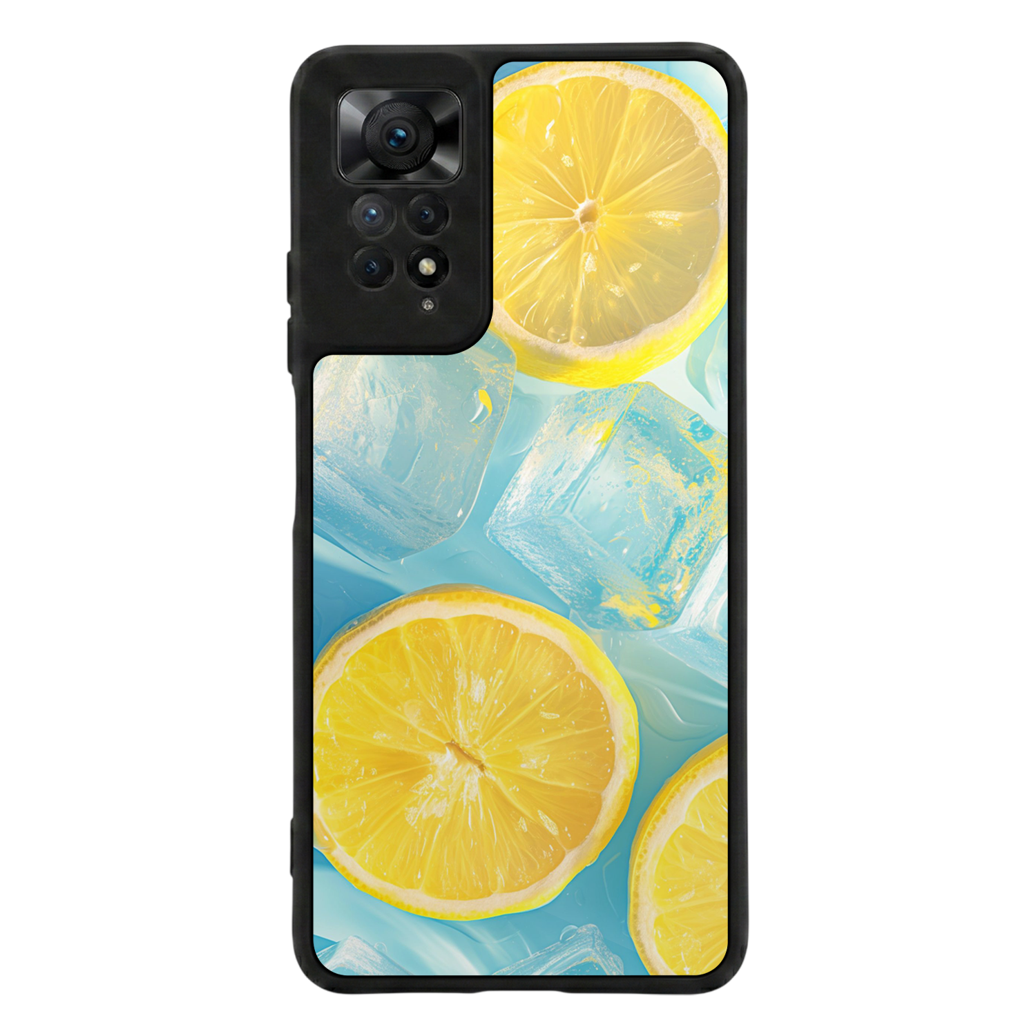 Xiaomi Redmi Note 11 Pro Uyumlu Limon Tasarımlı Glossy Premium Kılıf