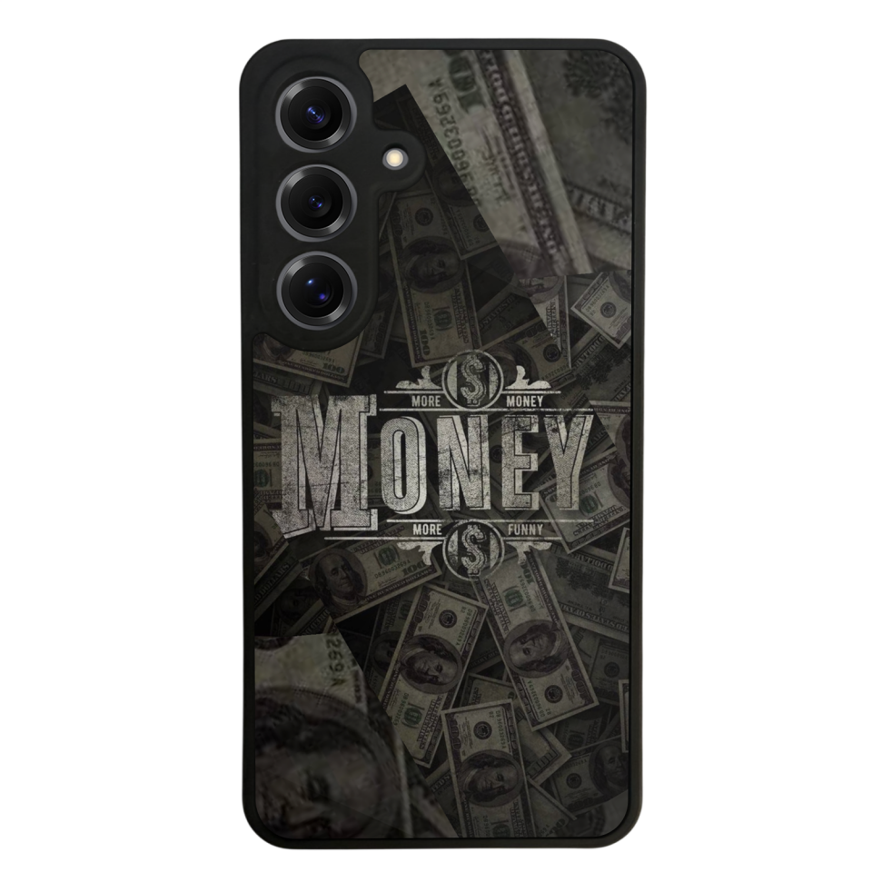Samsung Galaxy S25 Uyumlu Money Para Tasarımlı Glossy Premium Kılıf