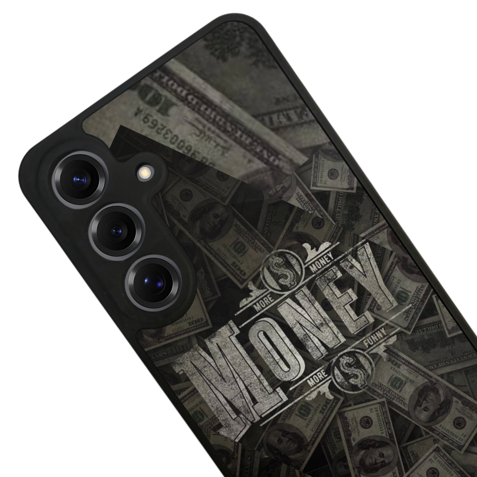 Samsung Galaxy S25 Uyumlu Money Para Tasarımlı Glossy Premium Kılıf
