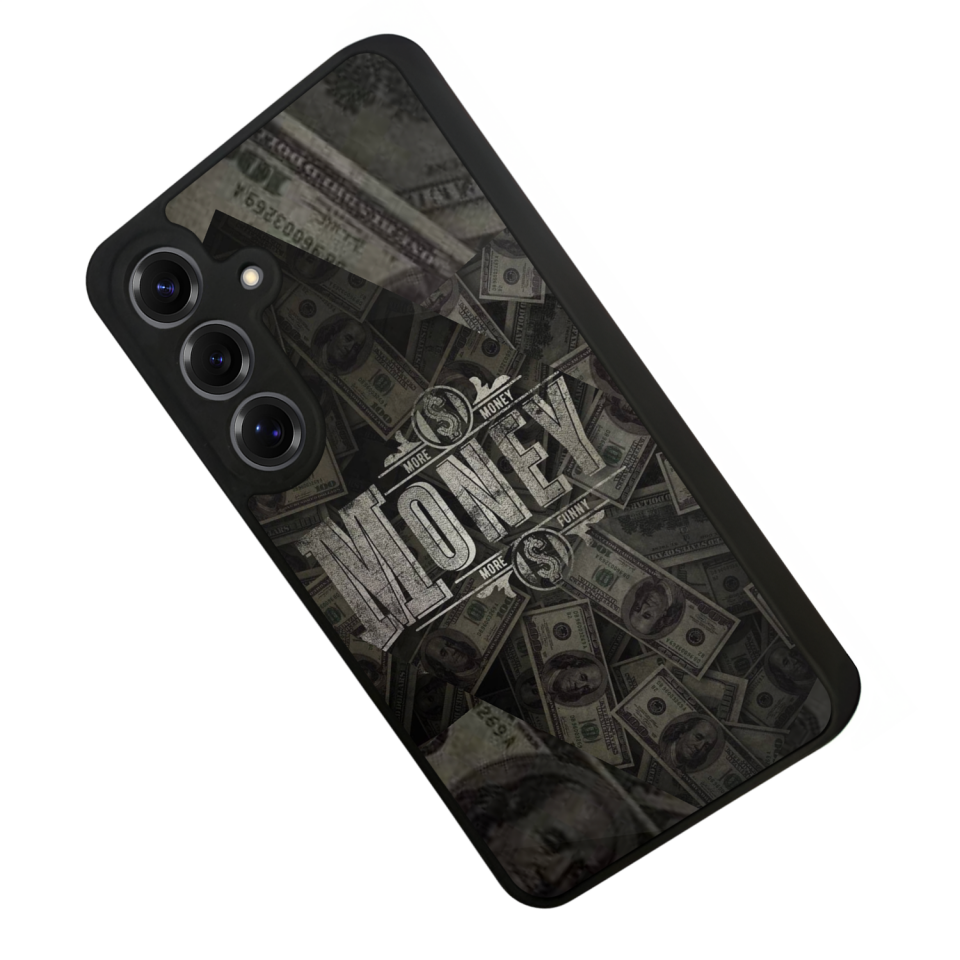 Samsung Galaxy S25 Uyumlu Money Para Tasarımlı Glossy Premium Kılıf