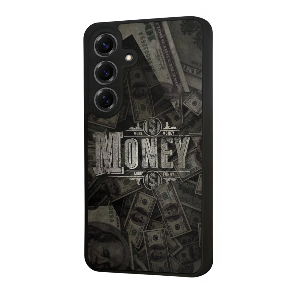 Samsung Galaxy S25 Uyumlu Money Para Tasarımlı Glossy Premium Kılıf