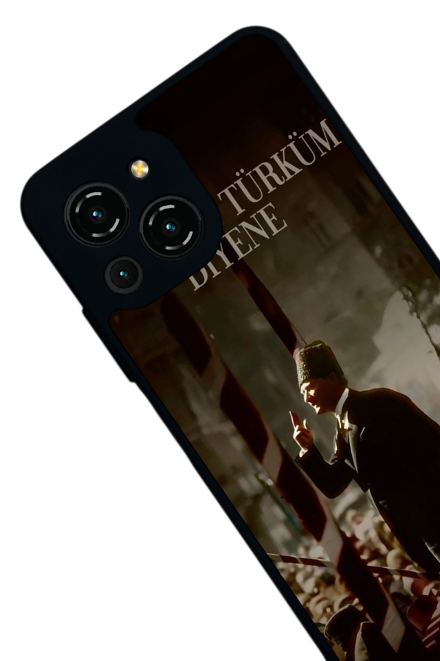 Reeder S23 Pro Max Uyumlu Mustafa Kemal Ataturk Tasarımlı Glossy Premium Kılıf