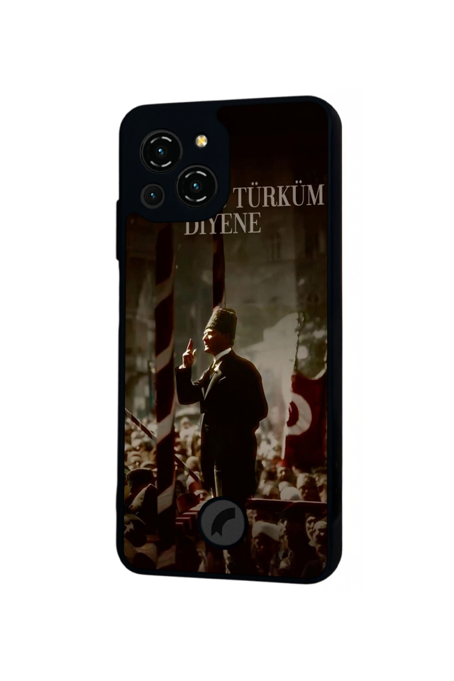 Reeder S23 Pro Max Uyumlu Mustafa Kemal Ataturk Tasarımlı Glossy Premium Kılıf