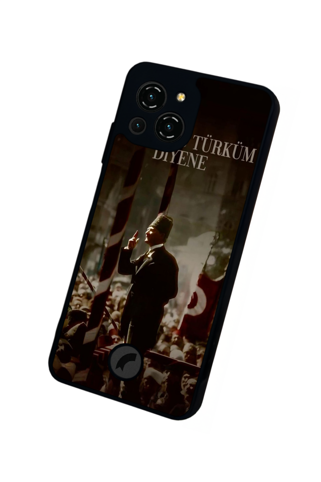 Reeder S23 Pro Max Uyumlu Mustafa Kemal Ataturk Tasarımlı Glossy Premium Kılıf