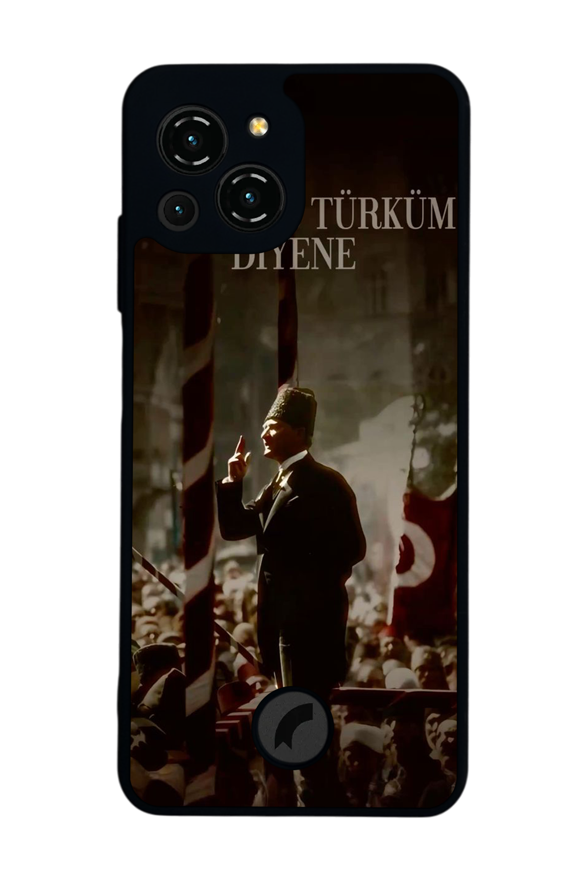 Reeder S23 Pro Max Uyumlu Mustafa Kemal Ataturk Tasarımlı Glossy Premium Kılıf