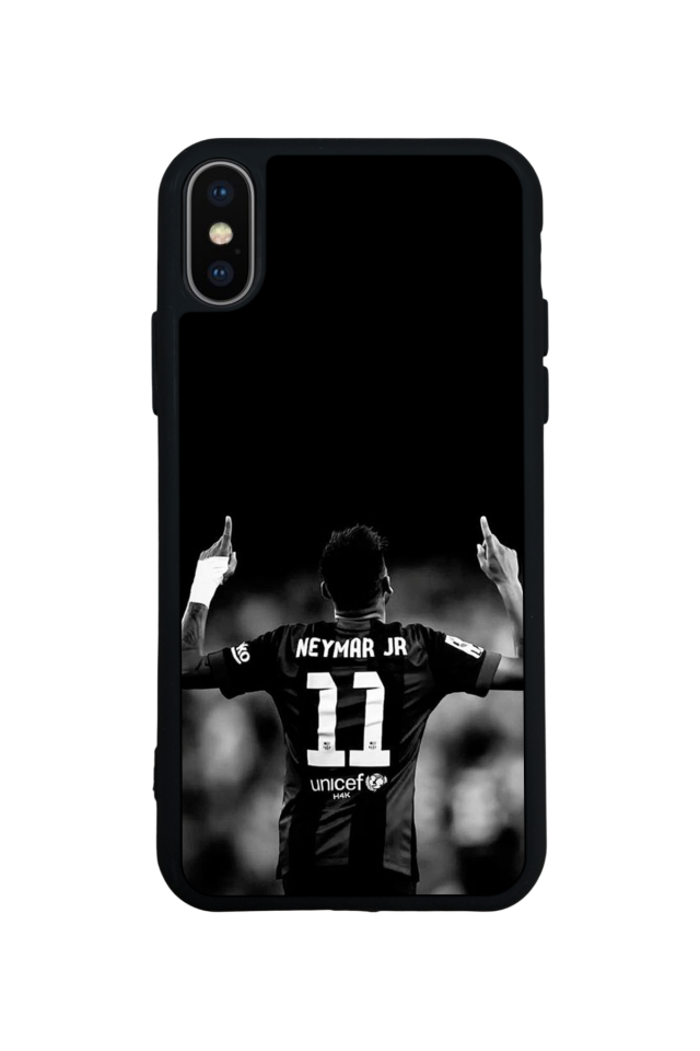 iPhone X/ XS Uyumlu Neymar Tasarımlı Glossy Premium Kılıf