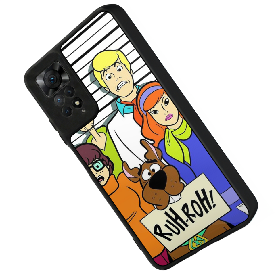 Xiaomi Redmi Note 12 Pro Uyumlu Scooby Doo Tasarımlı Glossy Premium Kılıf