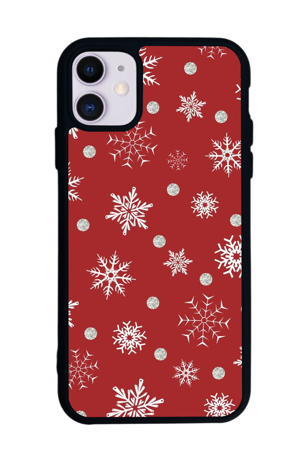 iPhone 11 Uyumlu Yilbasi Christmas Tasarımlı Glossy Premium Kılıf