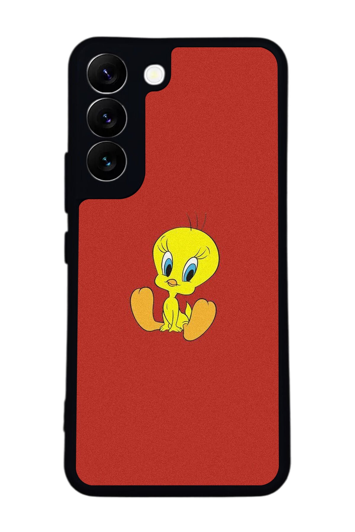 Samsung Galaxy S22 Uyumlu Tweety Tasarımlı Glossy Premium Kılıf