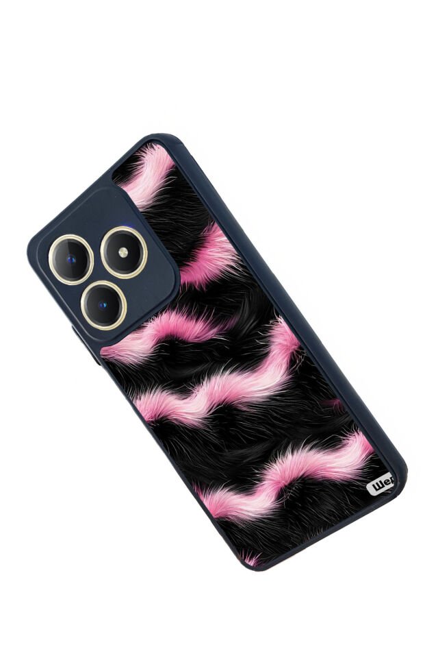 Realme C63 Mat Uyumlu Siyah Kılıf – Yumuşak Silikon, Koruyucu, Şok Emici Kapak