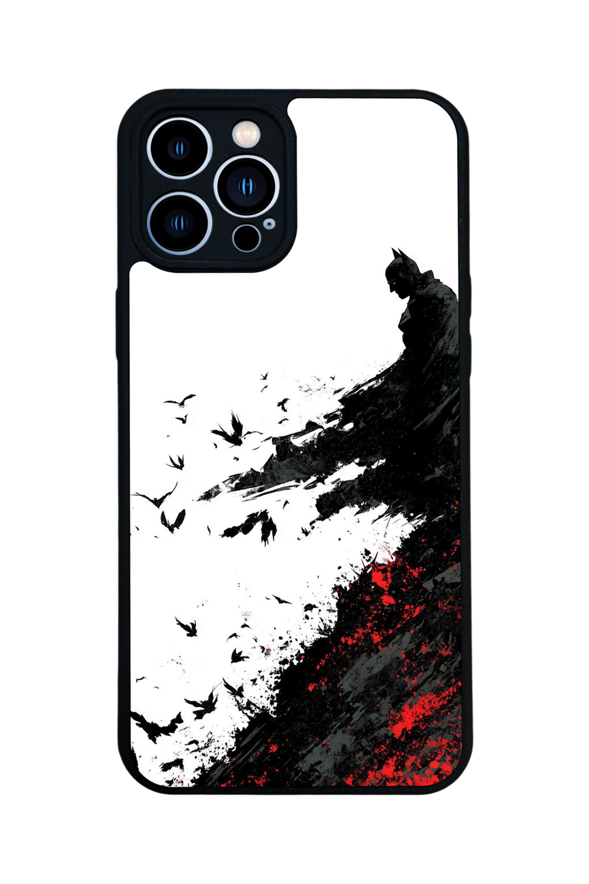 iPhone 13 Pro Max Uyumlu Batman Tasarımlı Glossy Premium Kılıf