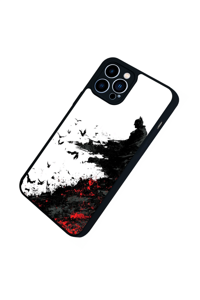 iPhone 13 Pro Max Uyumlu Batman Tasarımlı Glossy Premium Kılıf