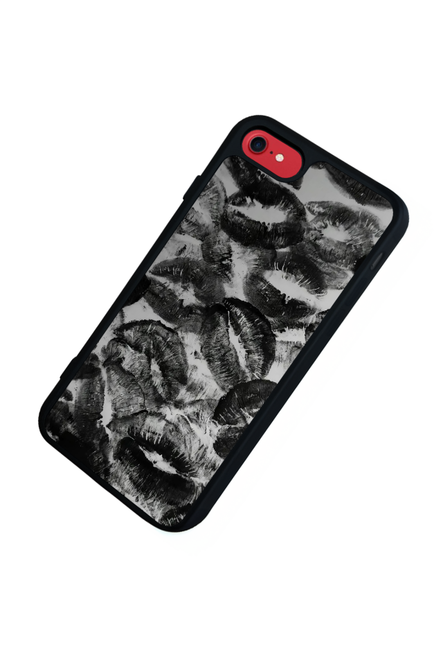 iPhone 8 Uyumlu Dudak Tasarımlı Glossy Premium Kılıf