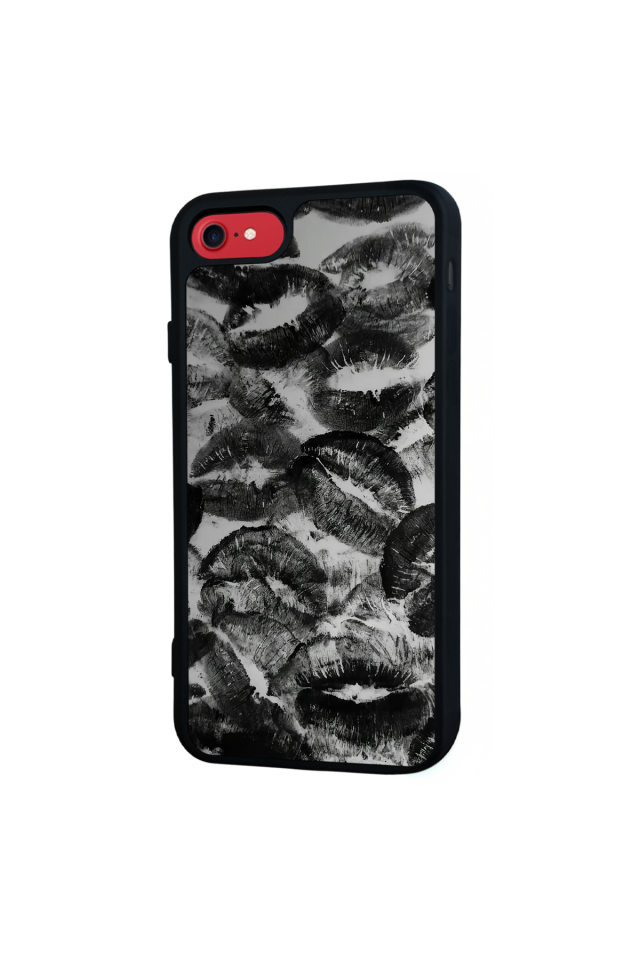 iPhone 8 Uyumlu Dudak Tasarımlı Glossy Premium Kılıf