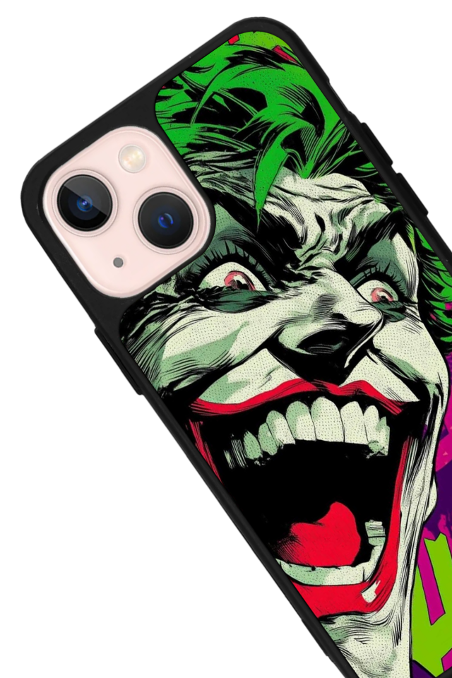 iPhone 15 Uyumlu Joker Tasarımlı Glossy Premium Kılıf