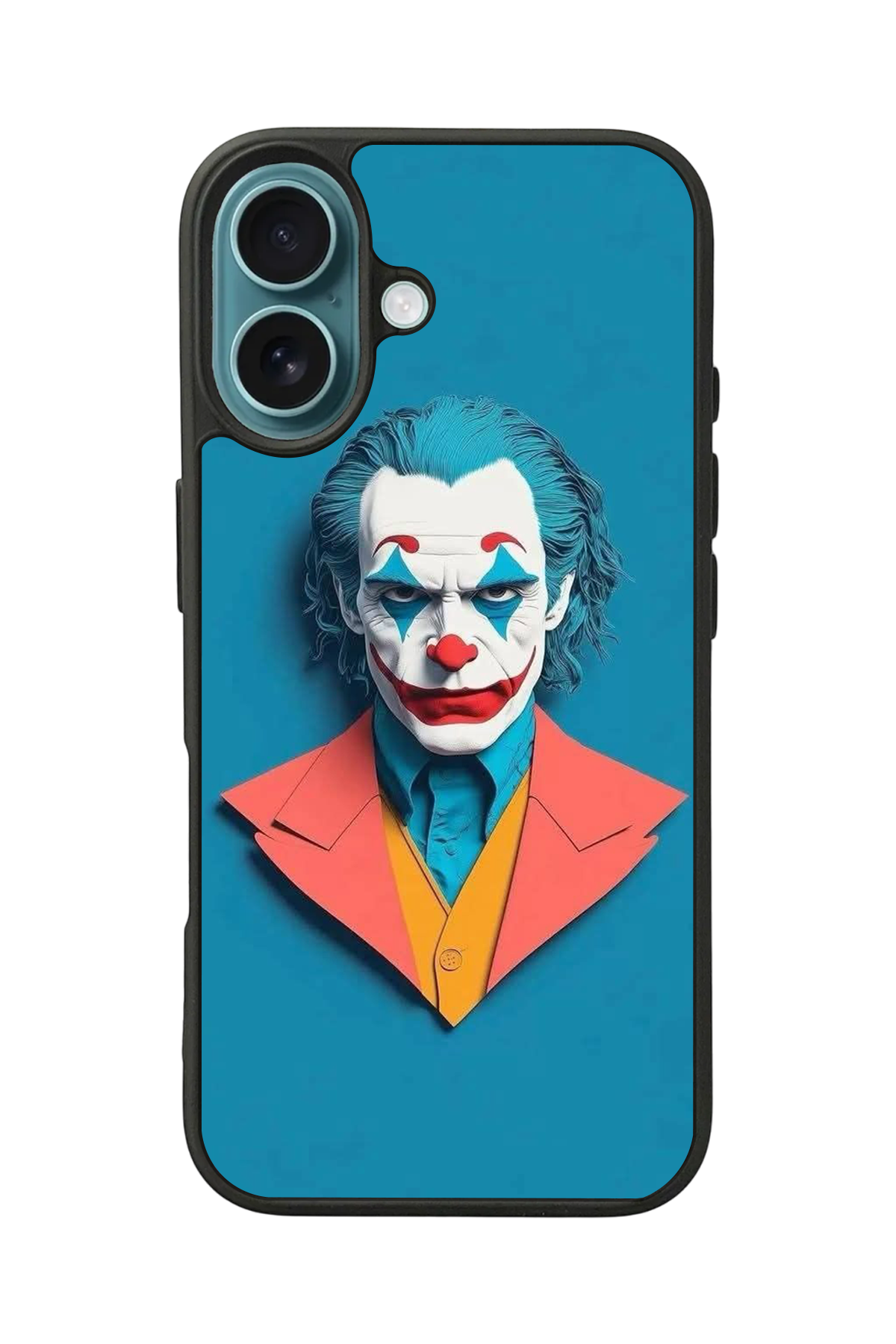 iPhone 16 Plus Uyumlu Joker Tasarımlı Glossy Premium Kılıf