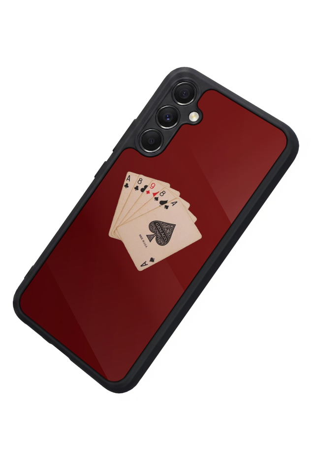 Samsung Galaxy M34 Uyumlu Kart Tasarımlı Glossy Premium Kılıf