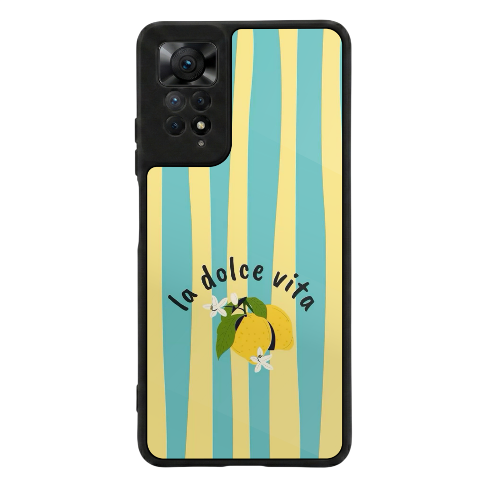 Xiaomi Redmi Note 11 Pro Uyumlu Limon Tasarımlı Glossy Premium Kılıf