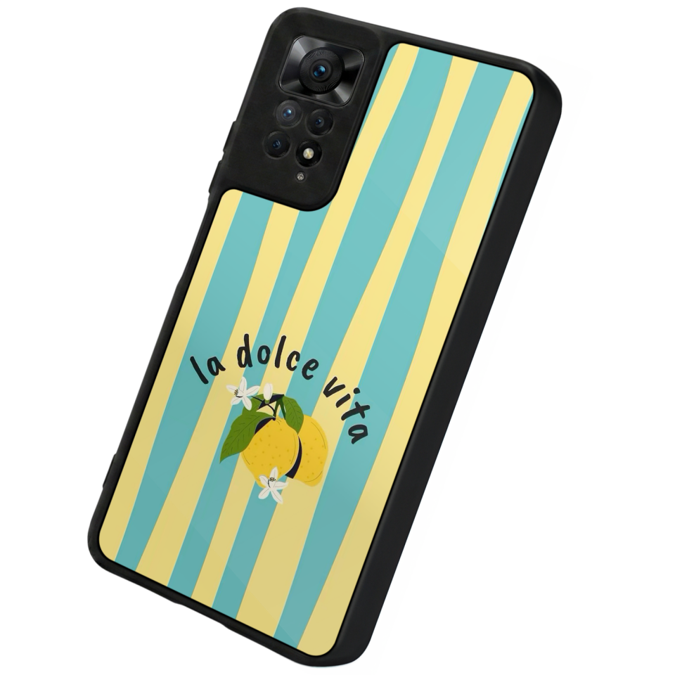 Xiaomi Redmi Note 11 Pro Uyumlu Limon Tasarımlı Glossy Premium Kılıf