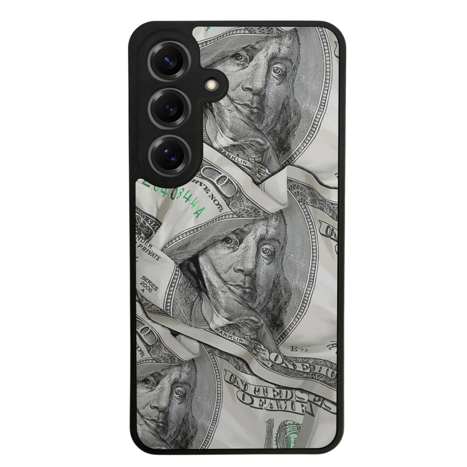 Samsung Galaxy S25 Uyumlu Money Para Tasarımlı Glossy Premium Kılıf