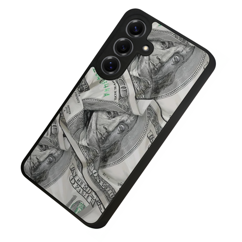 Samsung Galaxy S25 Uyumlu Money Para Tasarımlı Glossy Premium Kılıf