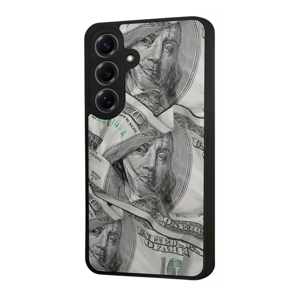 Samsung Galaxy S25 Uyumlu Money Para Tasarımlı Glossy Premium Kılıf
