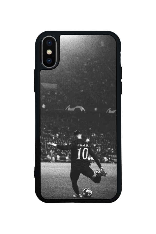 iPhone X/ XS Uyumlu Neymar Tasarımlı Glossy Premium Kılıf