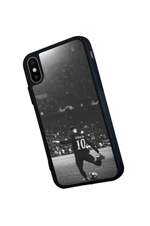 iPhone X/ XS Uyumlu Neymar Tasarımlı Glossy Premium Kılıf