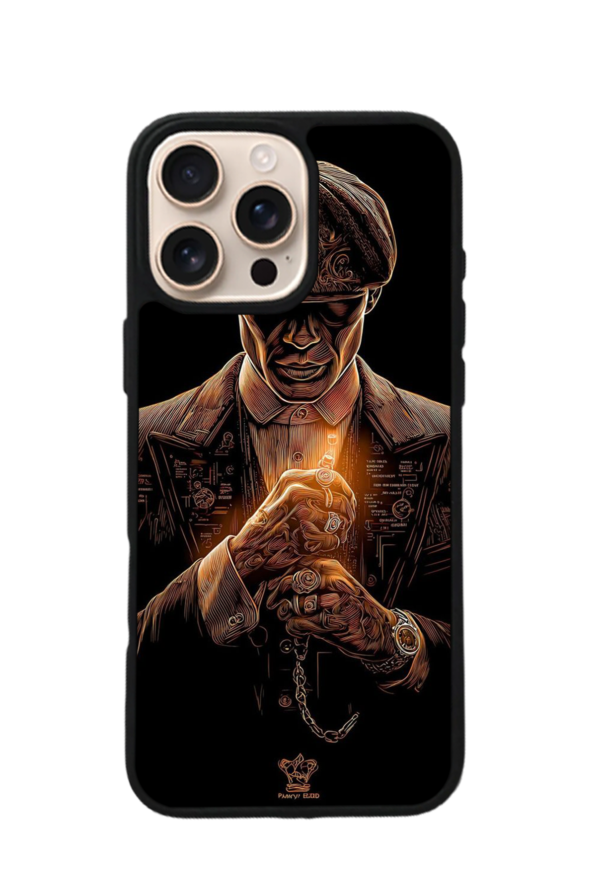 iPhone 15 Pro Max Uyumlu Peaky Blinders Tasarımlı Glossy Premium Kılıf