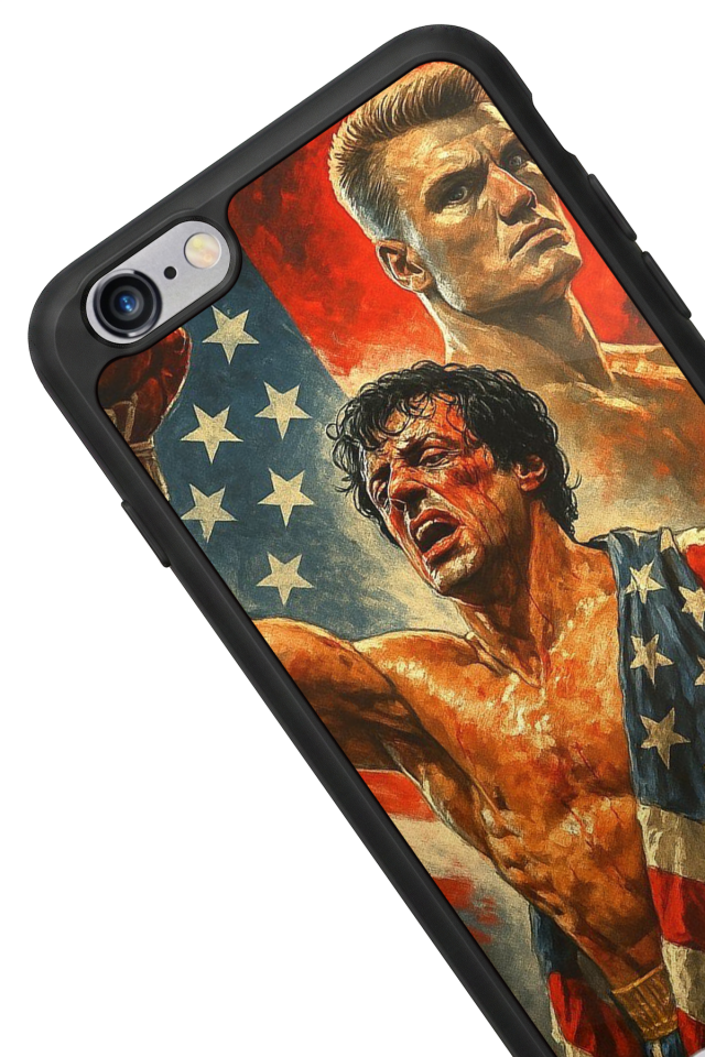 iPhone 6 Plus Uyumlu Rocky Tasarımlı Glossy Premium Kılıf