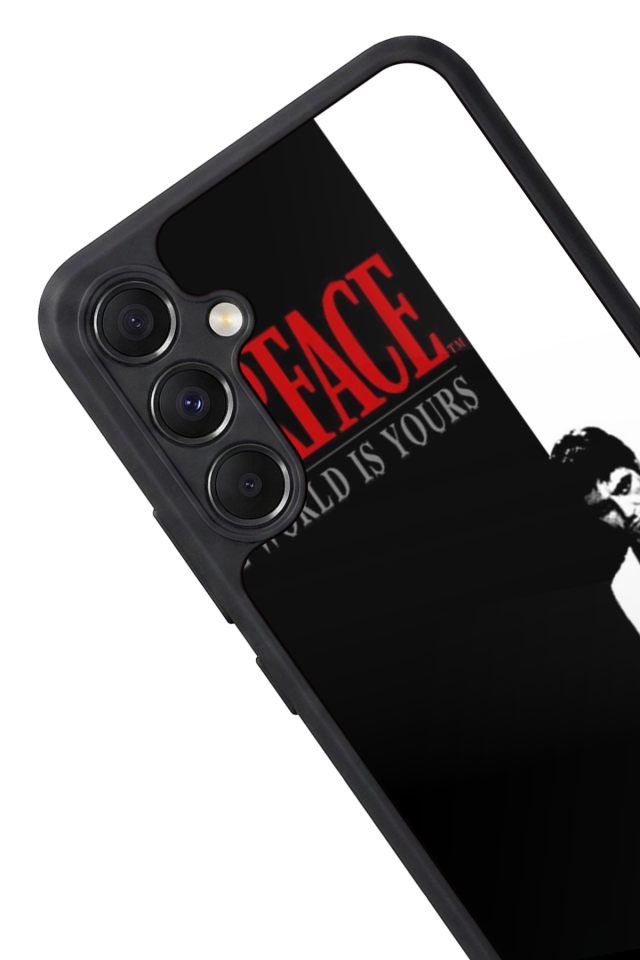 Samsung Galaxy A34 Uyumlu Scarface Tasarımlı Glossy Premium Kılıf