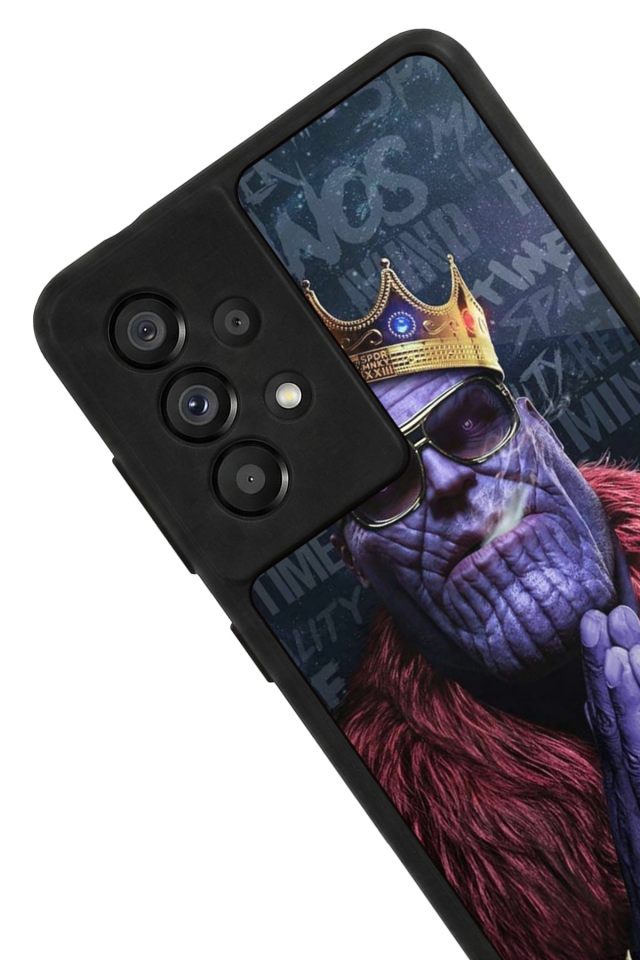 Samsung Galaxy A73 Uyumlu Thanos Tasarımlı Glossy Premium Kılıf