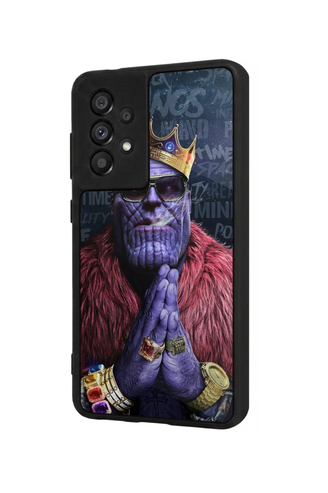 Samsung Galaxy A73 Uyumlu Thanos Tasarımlı Glossy Premium Kılıf