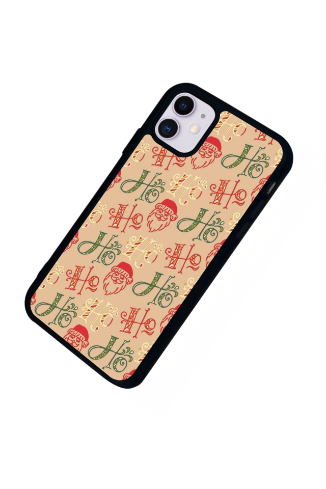 iPhone 11 Uyumlu Yilbasi Christmas Tasarımlı Glossy Premium Kılıf