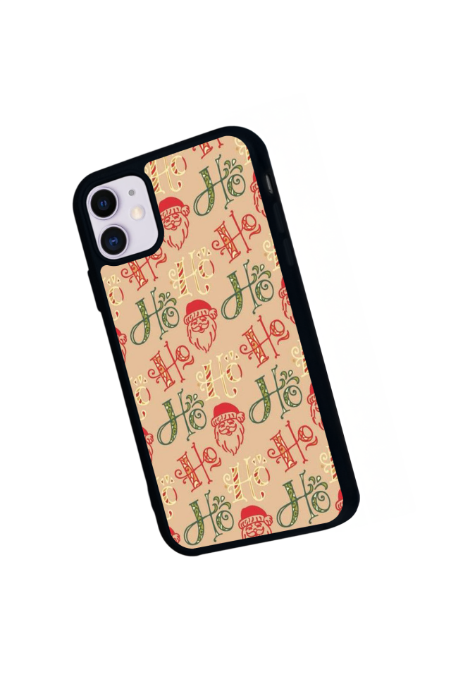 iPhone 11 Uyumlu Yilbasi Christmas Tasarımlı Glossy Premium Kılıf