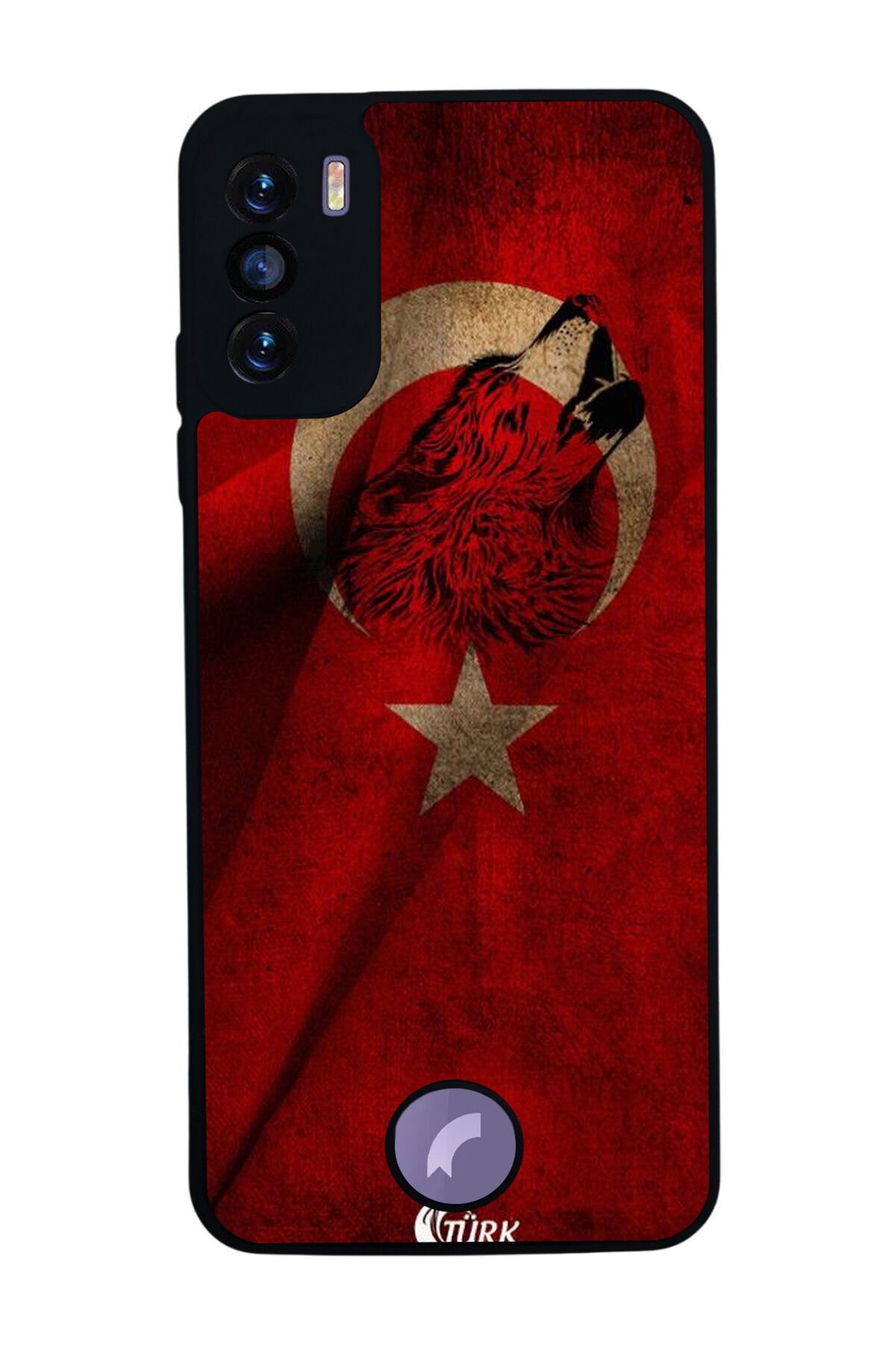 Reeder S19 Max Pro S Uyumlu TurkBayragi Tasarımlı Glossy Premium Kılıf