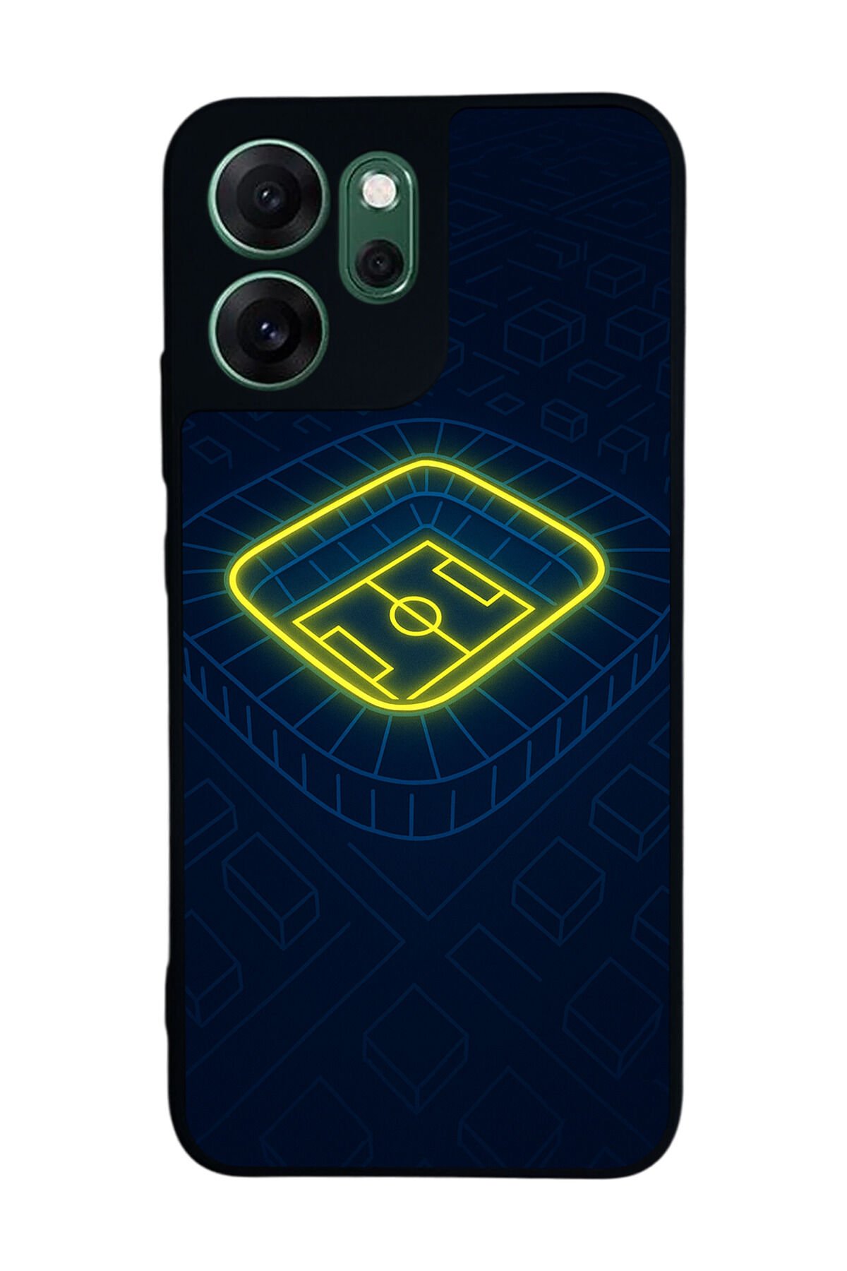 Oppo Reno 14F Uyumlu Fenerbahce Tasarımlı Glossy Premium Kılıf