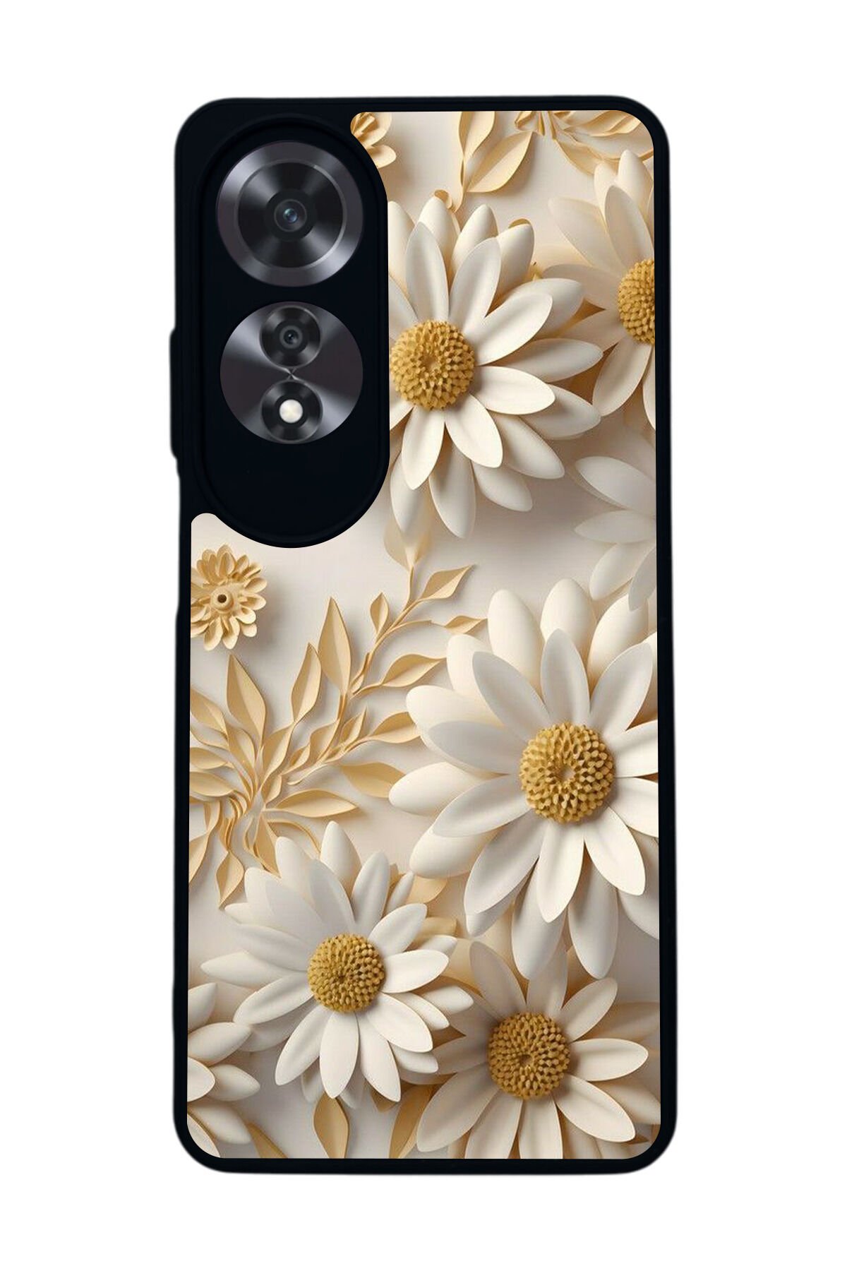 Oppo A60 Mat Siyah uyumlu Kılıf – Yumuşak Silikon, Koruyucu, Şok Emici Kapak