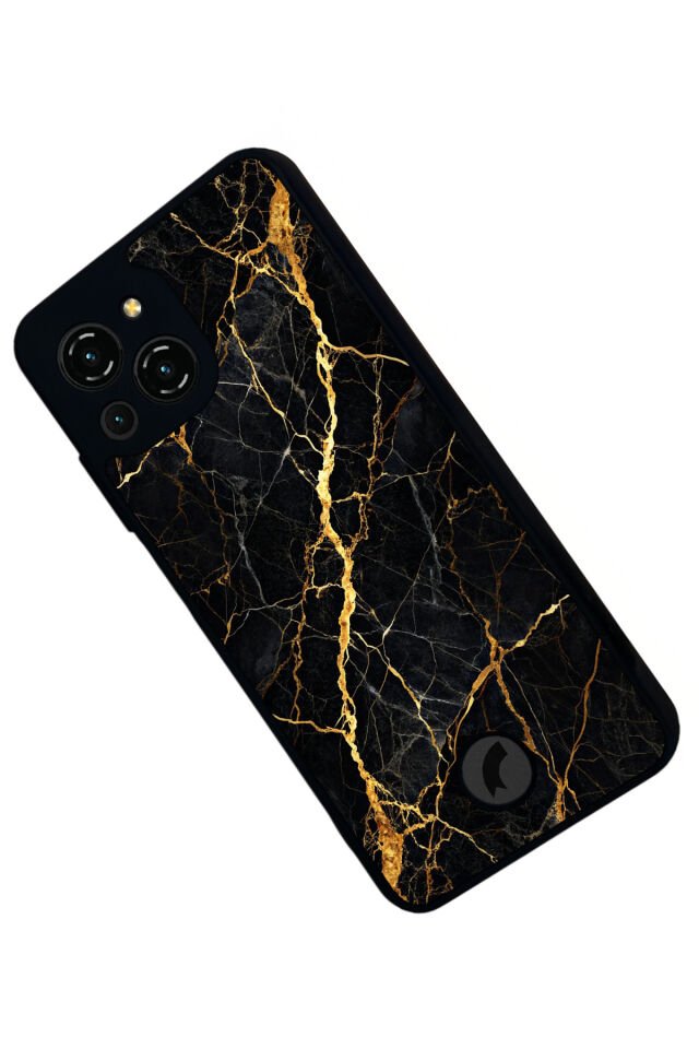Reeder S23 Pro Max Uyumlu Mermer Marble Tasarımlı Glossy Premium Kılıf