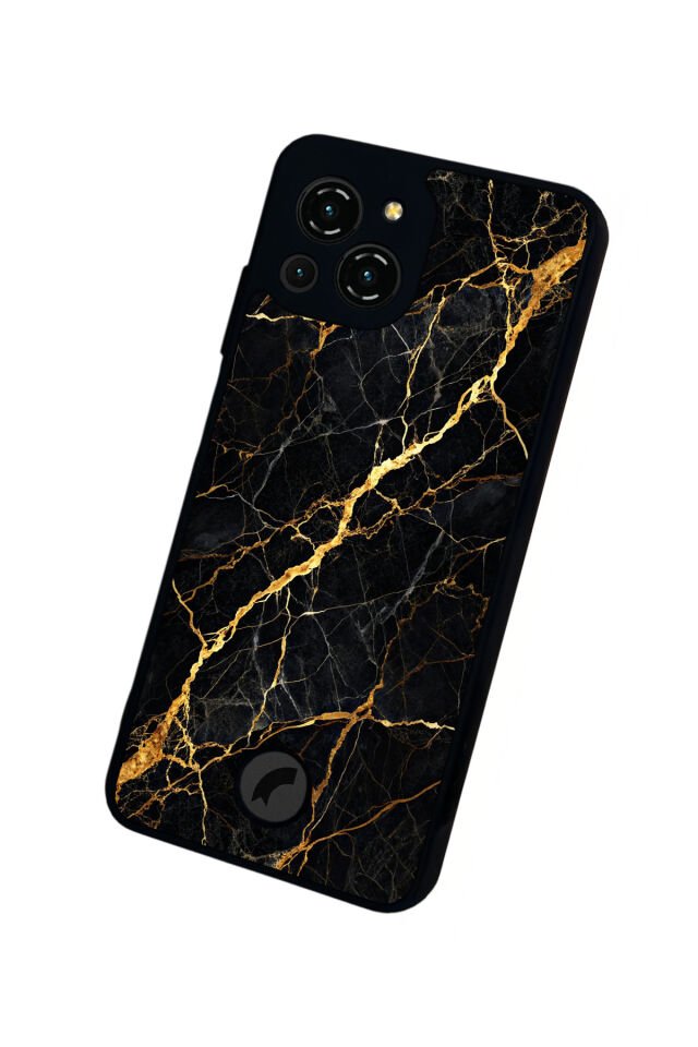 Reeder S23 Pro Max Uyumlu Mermer Marble Tasarımlı Glossy Premium Kılıf