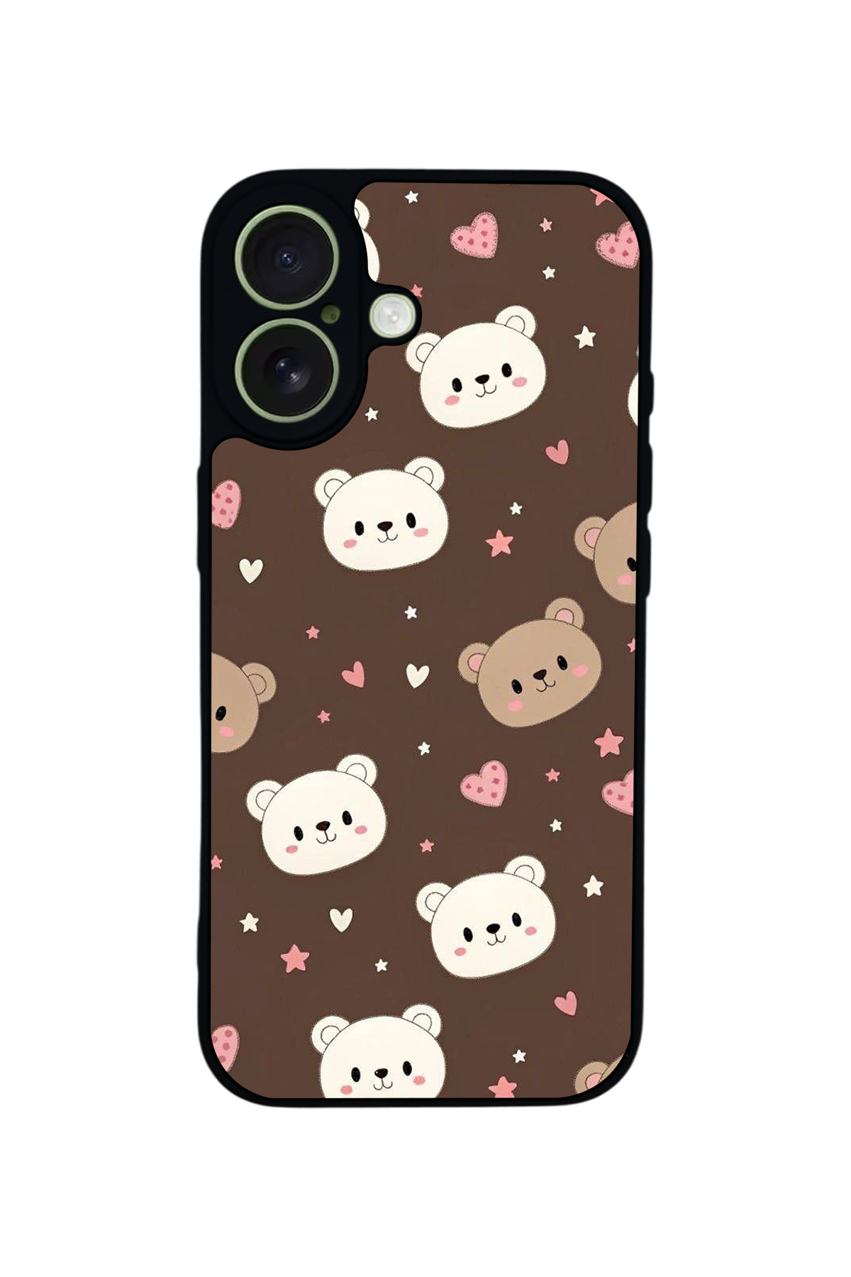 iPhone 17 Uyumlu Ayı Tasarımlı Glossy Premium Kılıf