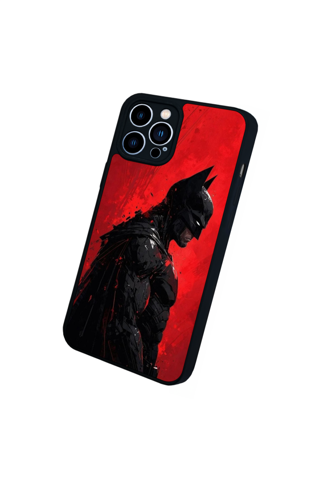 iPhone 13 Pro Max Uyumlu Batman Tasarımlı Glossy Premium Kılıf