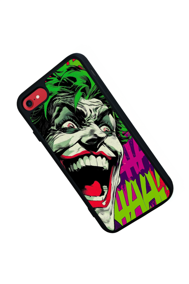 iPhone SE Uyumlu Joker Tasarımlı Glossy Premium Kılıf