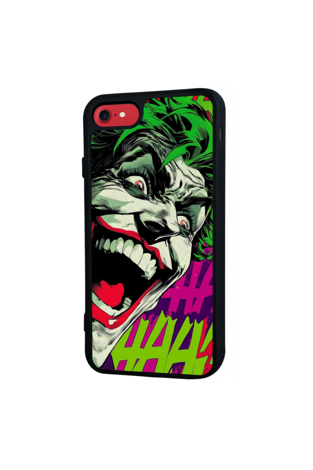 iPhone SE Uyumlu Joker Tasarımlı Glossy Premium Kılıf